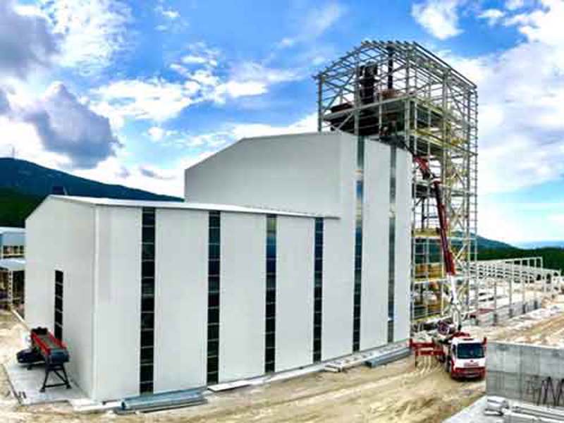 Sodium Feldspar Facility was taken into operation